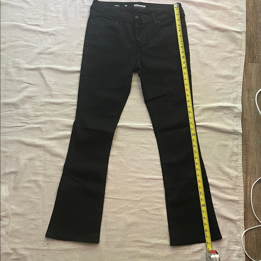 Sonoma black bootcut jeans
